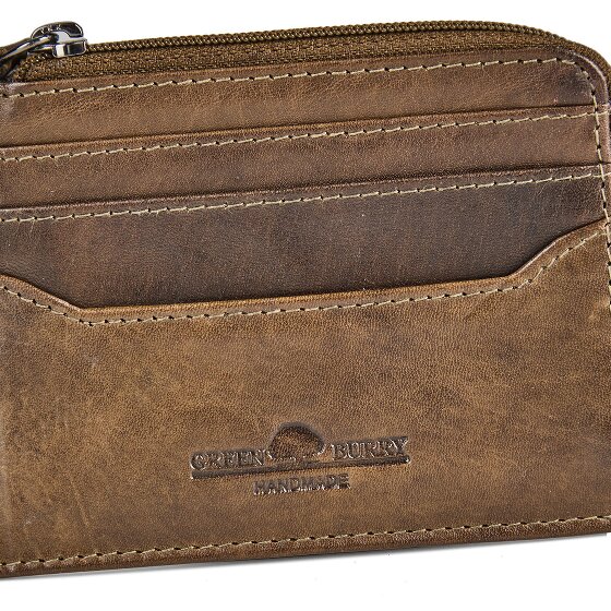 Greenburry Newport Creditcardhouder RFID-bescherming Leder 10.5 cm