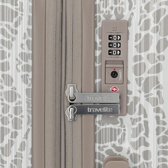 Travelite Lascana Edition 4 wielen Trolley M 65 cm met uitbreidingsplooi