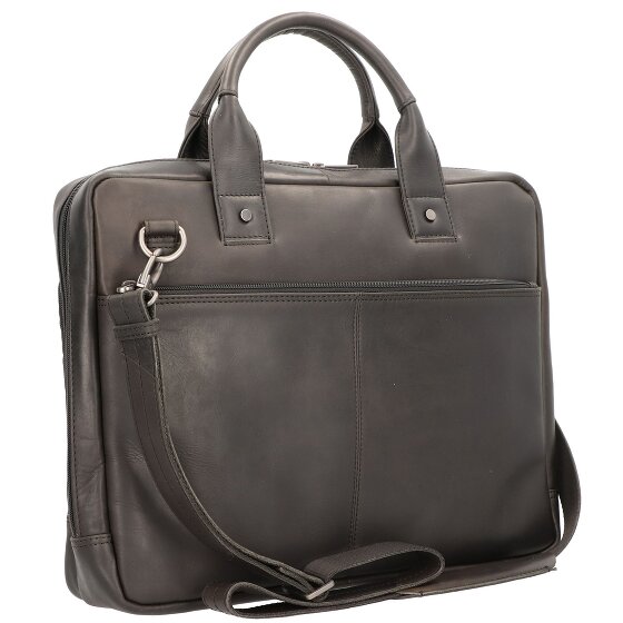 Plevier Navigator aktetas leer 40 cm Laptopvak