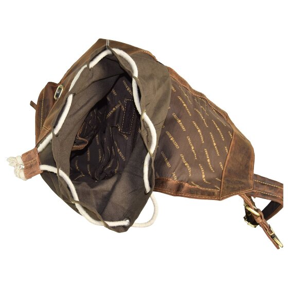 Greenburry Vintage Retro Rugzak Leer 42 cm