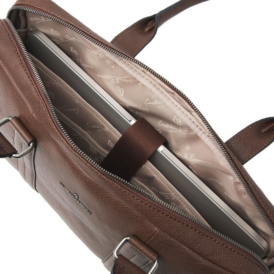 Castelijn & Beerens Linee Mirjam Schoudertas Leer 40 cm Laptop compartiment