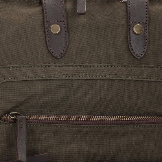 Harbour 2nd City Canvas Francis Dagrugzak 41 cm Laptop compartiment Harbour 2nd City Canvas Francis Dagrugzak 41 cm Laptop compartiment