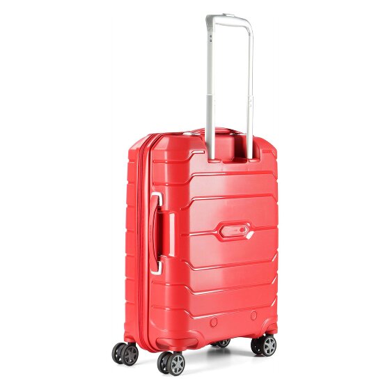 Samsonite Flux 4 wielen Cabinewagen 55 cm met uitbreidingsplooi