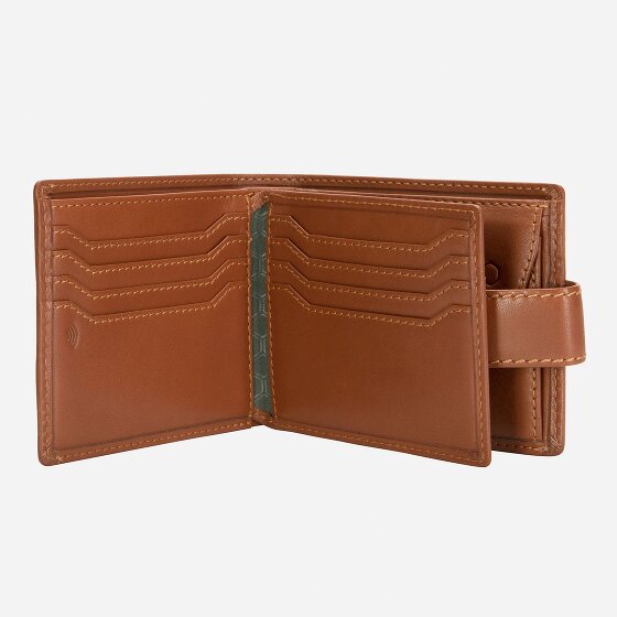 Jekyll & Hide Norwegian Portemonnee RFID-bescherming Leer 12 cm