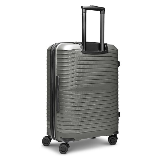 Stratic Shine 4 wielen Trolley 66 cm met uitbreidingsplooi
