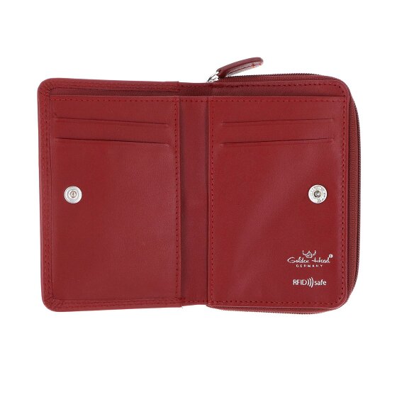 Golden Head Polo Portemonnee RFID-bescherming Leder 11.5 cm