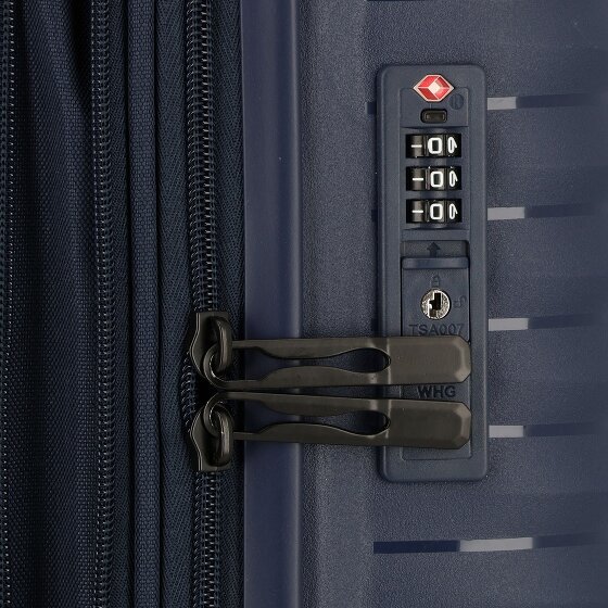 d&n Travel Line 4500 4 wielen Cabinewagen S 55 cm met uitbreidingsplooi