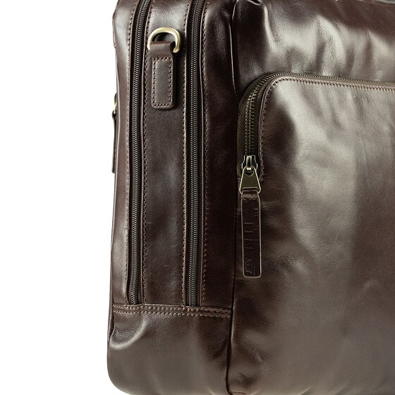 Jost Skagen Koffer Leer 40 cm Laptop compartiment