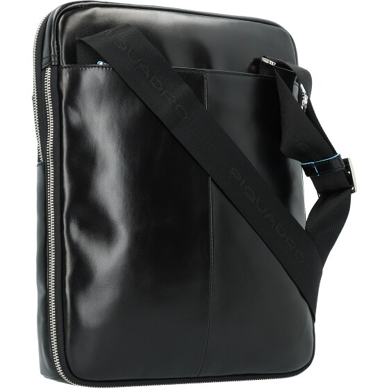 Piquadro Brief Schoudertas Leer 26 cm