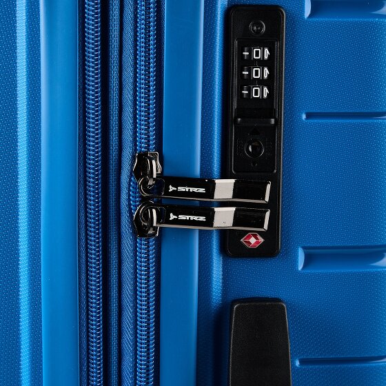 Polestream Strz by Asteroid 4 wielen Trolley M 64 cm met uitbreidingsplooi