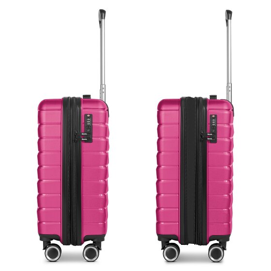 Bench Paris 4 wielen Cabinewagen S 55 cm met uitbreidingsplooi