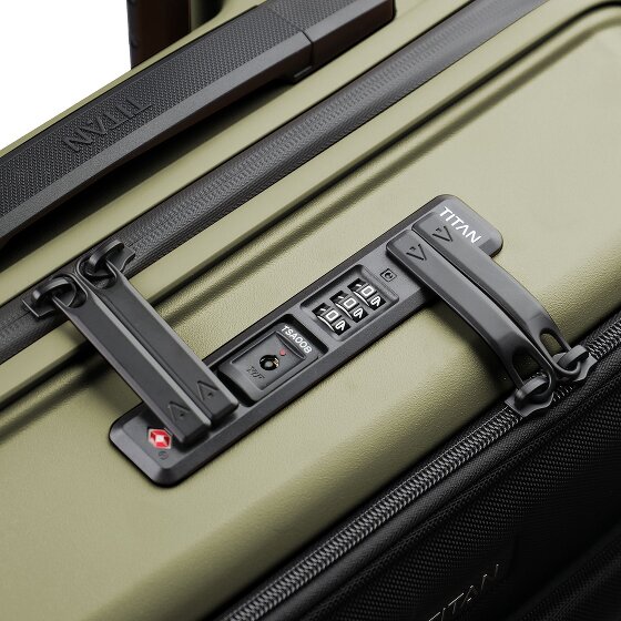 Titan Upgrade 4 wielen Cabinewagen 55 cm Laptop compartiment