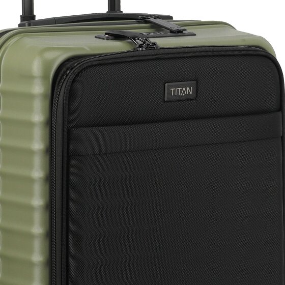 Titan Upgrade 4 wielen Cabinewagen 55 cm Laptop compartiment