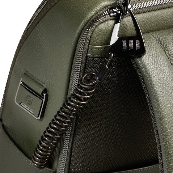 Piquadro Modus Speciale Rugzak Leer 40 cm Laptopcompartiment