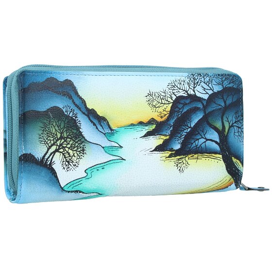 Greenland Nature Art+Craft Portemonnee RFID Leer 20 cm