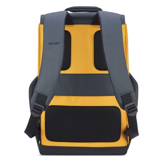 Delsey Paris Securflap Zakelijke rugzak RFID-bescherming 45 cm Laptopvak