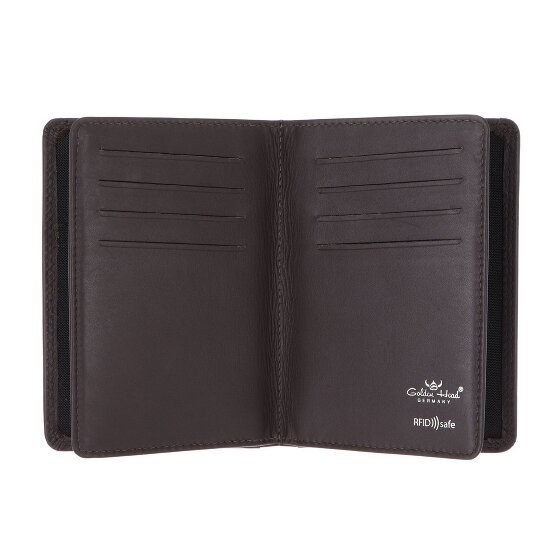 Golden Head Polo Identiteitskaart etui RFID Leer 9 cm