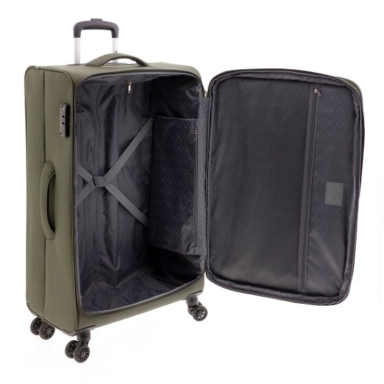 Gladiator 3700 4 wielen Trolley 78 cm met uitbreidingsplooi