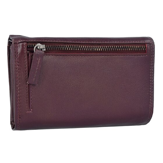 Greenburry Sponsachtig portefeuille leer 15,5 cm