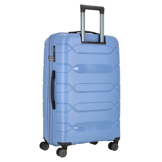 Polestream Strz by Asteroid 4 wielen Trolley L 74 cm met uitbreidingsplooi