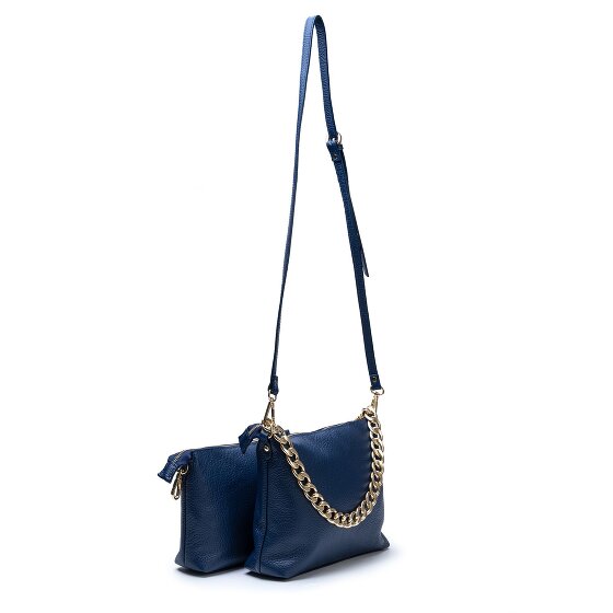 Lazarotti Milano Leren Schoudertas 26 cm