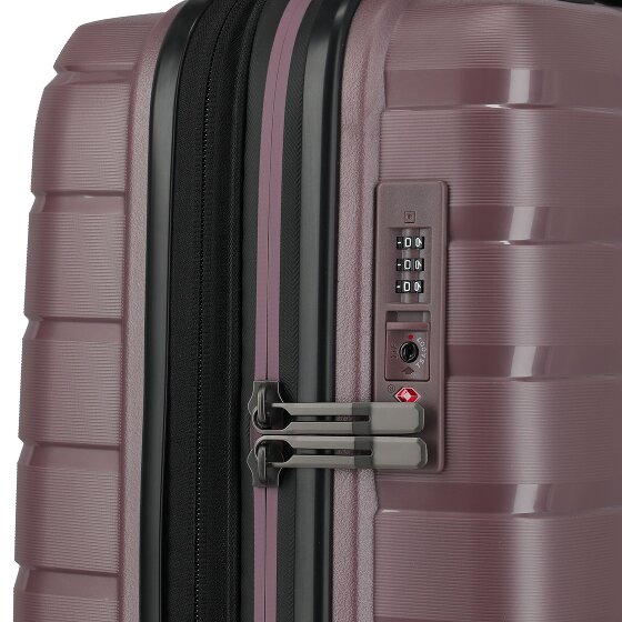 Travelite Air Base 4 wielen Cabinewagen 55 cm met uitbreidingsplooi