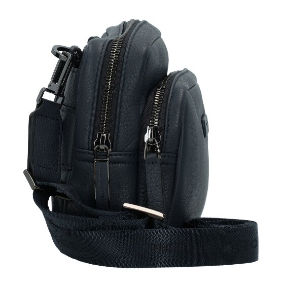 Piquadro Modus Special Schoudertas RFID-bescherming Leer 23 cm