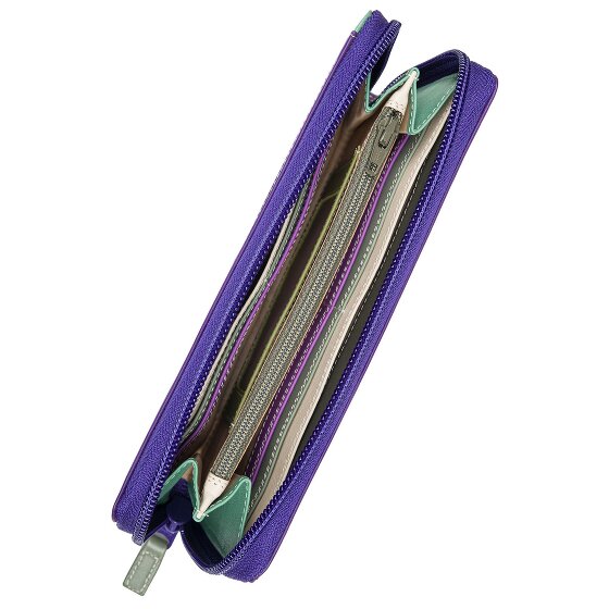 Mywalit Portemonnee RFID-bescherming Leer 20 cm