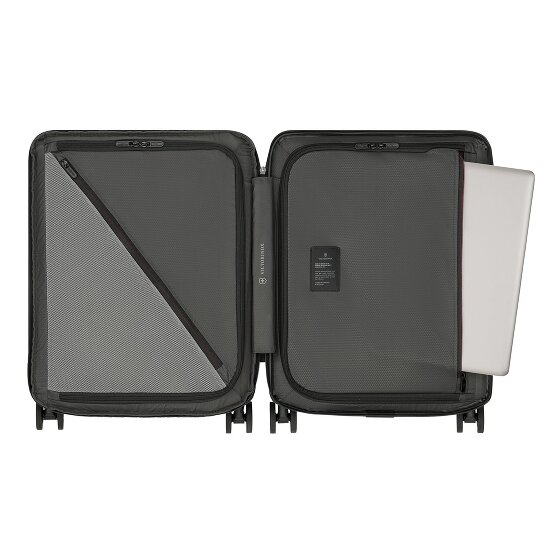 Victorinox Airox Advanced 4 wielen Cabinewagen S 55 cm Laptop compartiment met uitbreidingsplooi