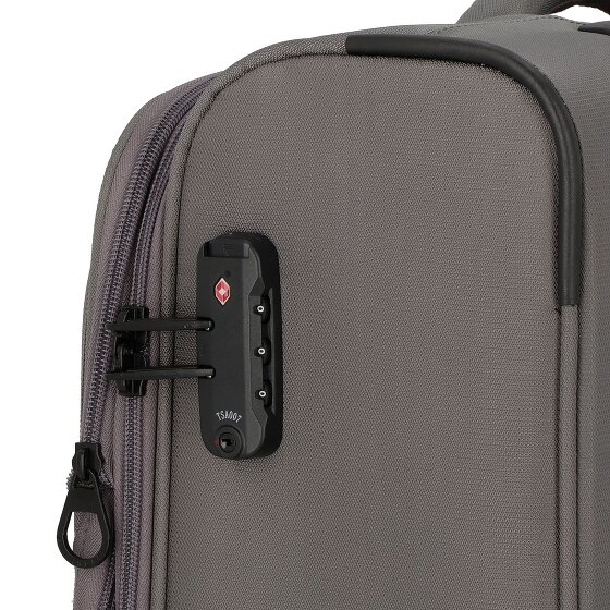d&n Travel Line 9704 4 wielen Cabinewagen S 55 cm met uitbreidingsplooi