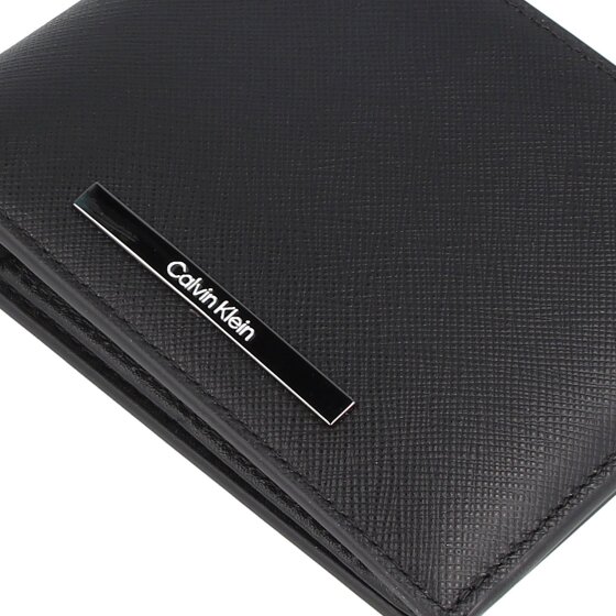 Calvin Klein Modern Bar Portemonnee RFID-bescherming Leer 12.5 cm