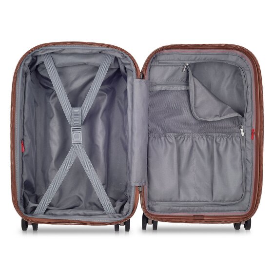 Delsey Paris Carrousel 4 wielen Cabinewagen 55 cm met uitbreidingsplooi
