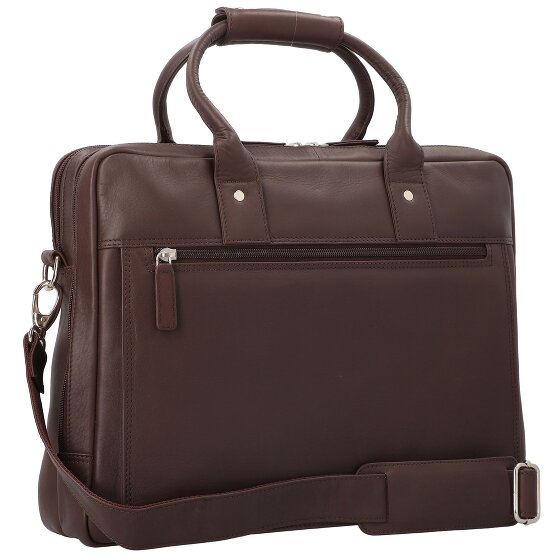 Dermata Aktetas leer 39 cm laptop compartiment