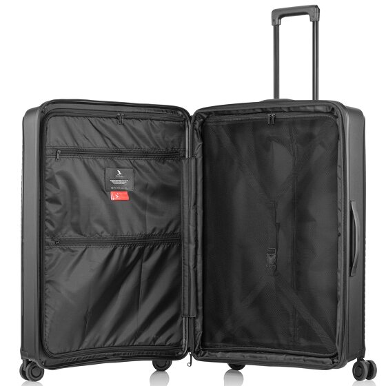 Pack Easy Jet 4 wielen Trolley 75 cm met uitbreidingsplooi