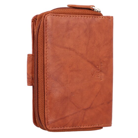 Greenburry Basic Portemonnee RFID Leer 9 cm