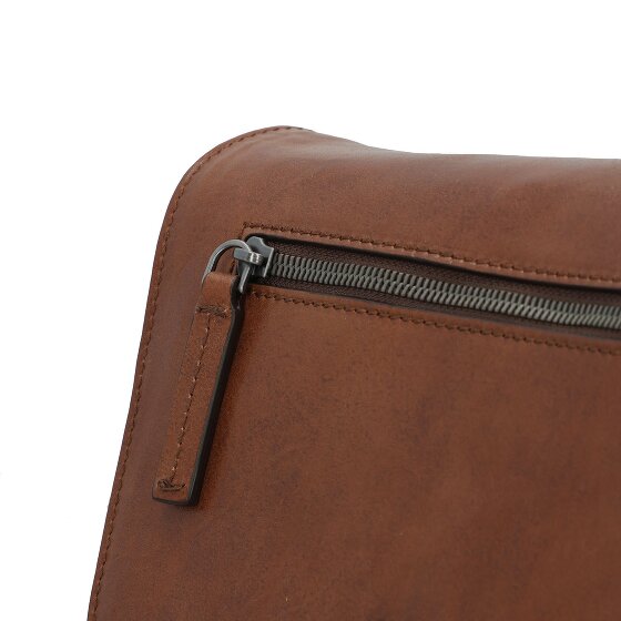The Bridge Giulio Aktetas Messenger Leer 34 cm