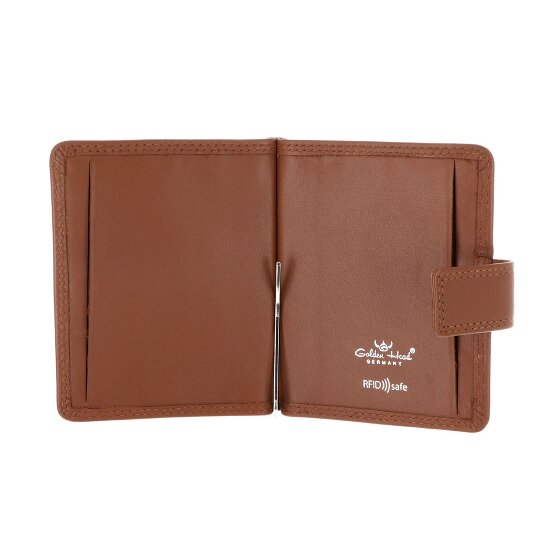 Golden Head Polo Portemonnee RFID-bescherming Leder 10 cm