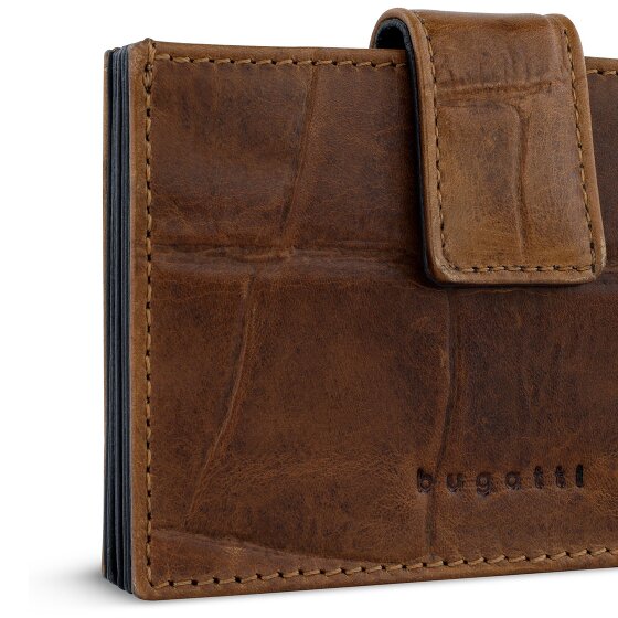 bugatti Nevio Kredietkaart etui RFID-bescherming Leer 11 cm