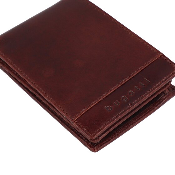 bugatti Romano Portemonnee RFID-bescherming Leer 12 cm