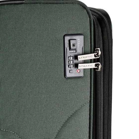 Stratic Bendigo Light + 4 wielen Trolley 84 cm met uitbreidingsplooi