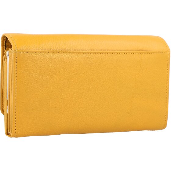 Mika Leren portemonnee 17 cm