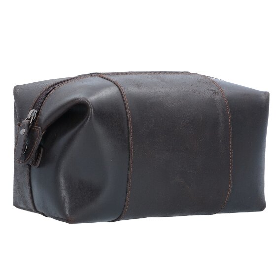 Leonhard Heyden Dakota Toilettas Leer 25 cm Leonhard Heyden Dakota Toilettas Leer 25 cm