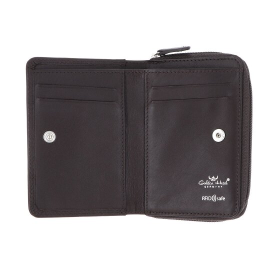 Golden Head Polo Portemonnee RFID-bescherming Leder 11.5 cm
