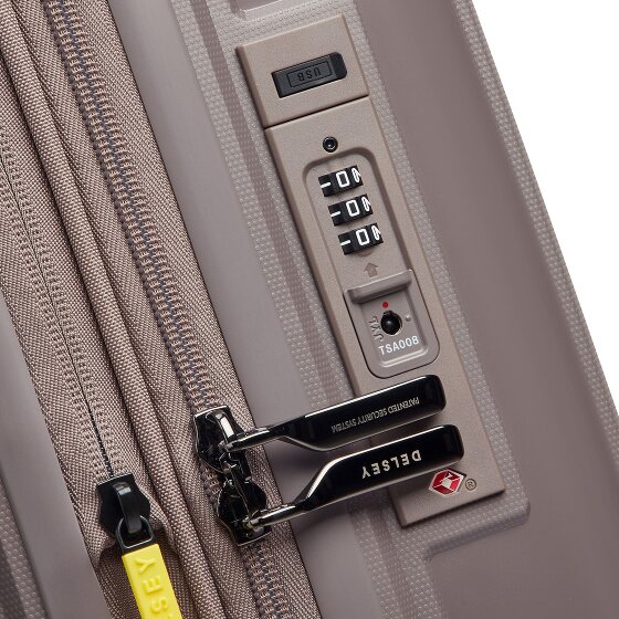 Delsey Paris Lutece 4 wielen Cabinewagen 55 cm met uitbreidingsplooi