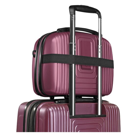 Redolz Essentials 14 4-wiel kofferset + beautycase 4 stuks met stretchvouw