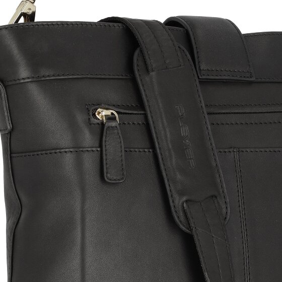 Plevier Bow Schoudertas Leer 30 cm Laptop compartiment