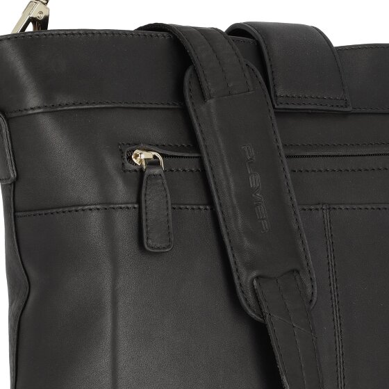 Plevier Bow Schoudertas Leer 30 cm Laptop compartiment