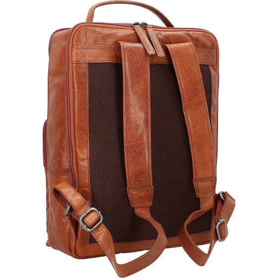 Spikes & Sparrow Bronco Rugzak Leer 40 cm Laptopcompartiment