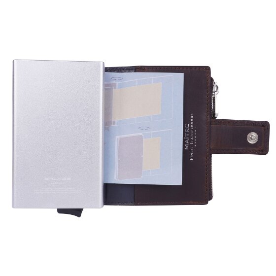 Maître Birkheim C-Four Kredietkaart etui RFID-bescherming Leer 6.5 cm