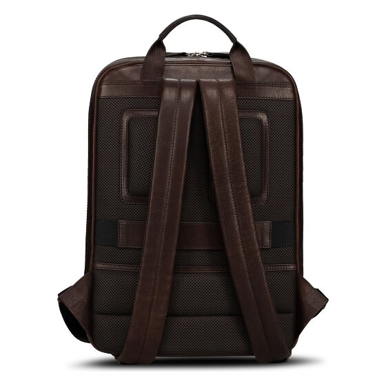 Jost Glasgow Dagrugzak RFID-bescherming Leder 44 cm Laptopvak